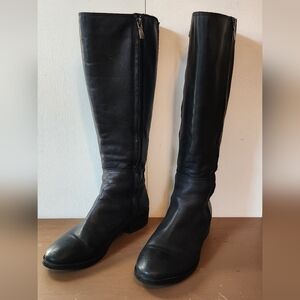 Salvia "Nell" leather riding boots